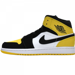 Air Jordan 1 Mid 'YELLOW TOE'