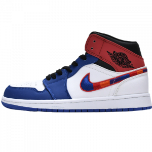 Air Jordan 1 Mid 'MULTICOLOR SWOOSH'