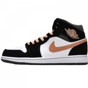 Air Jordan 1 Mid 'PEACH MOCHA'