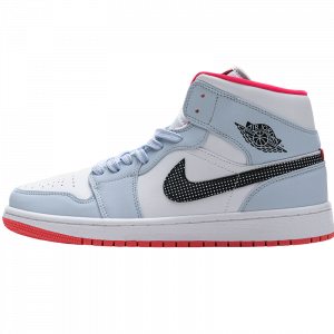 Air Jordan 1 Mid 'HALF BLUE POLKA'